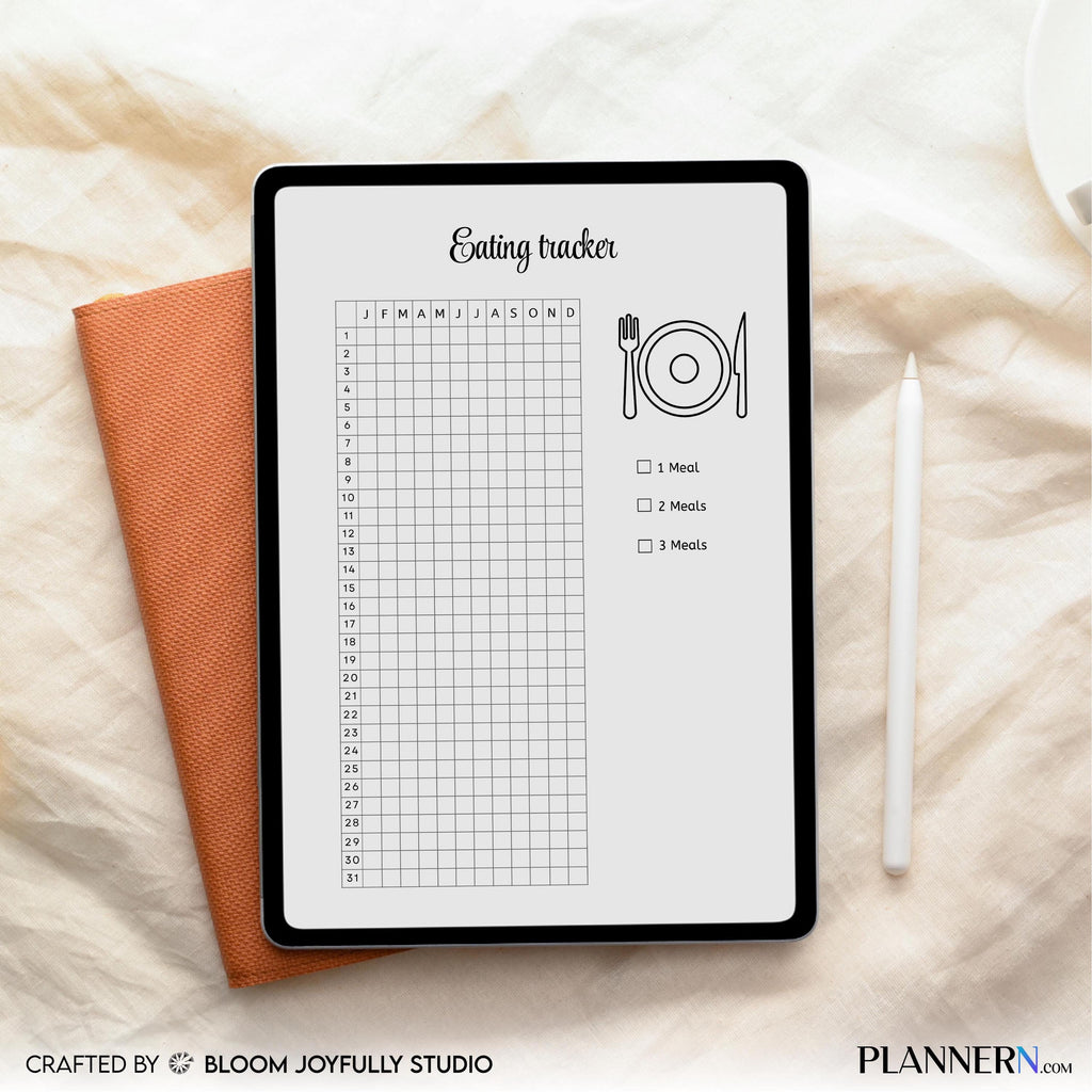 Eating Tracker PRINTABLE, Daily Food Log, Meal Tracker, Healthy Eating Planner PDF, Food Tracker, Diet Trac... | Nutri Track printable