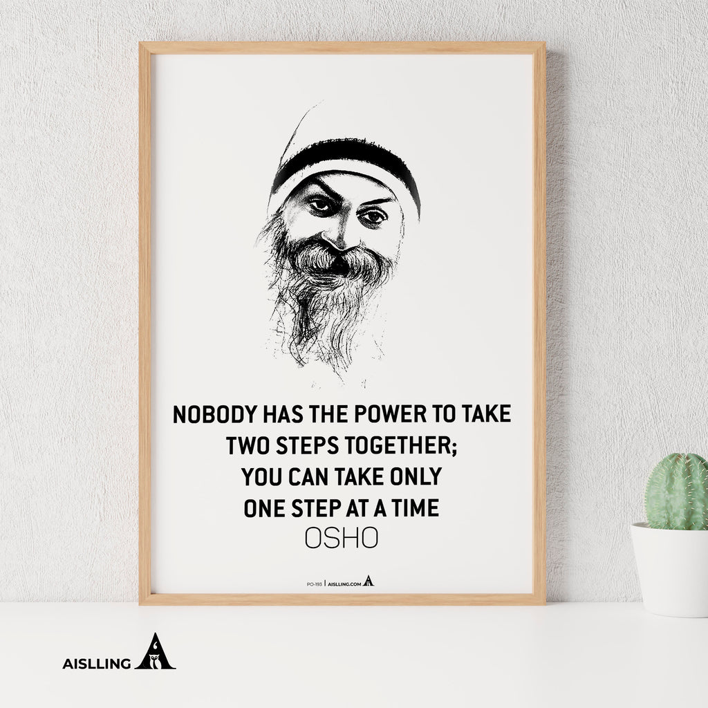 Aislling — Osho Quotes, Nobody has the power Quote Poster Printables, Inspirational Quote Poster, Motivatio... | Aislling printable