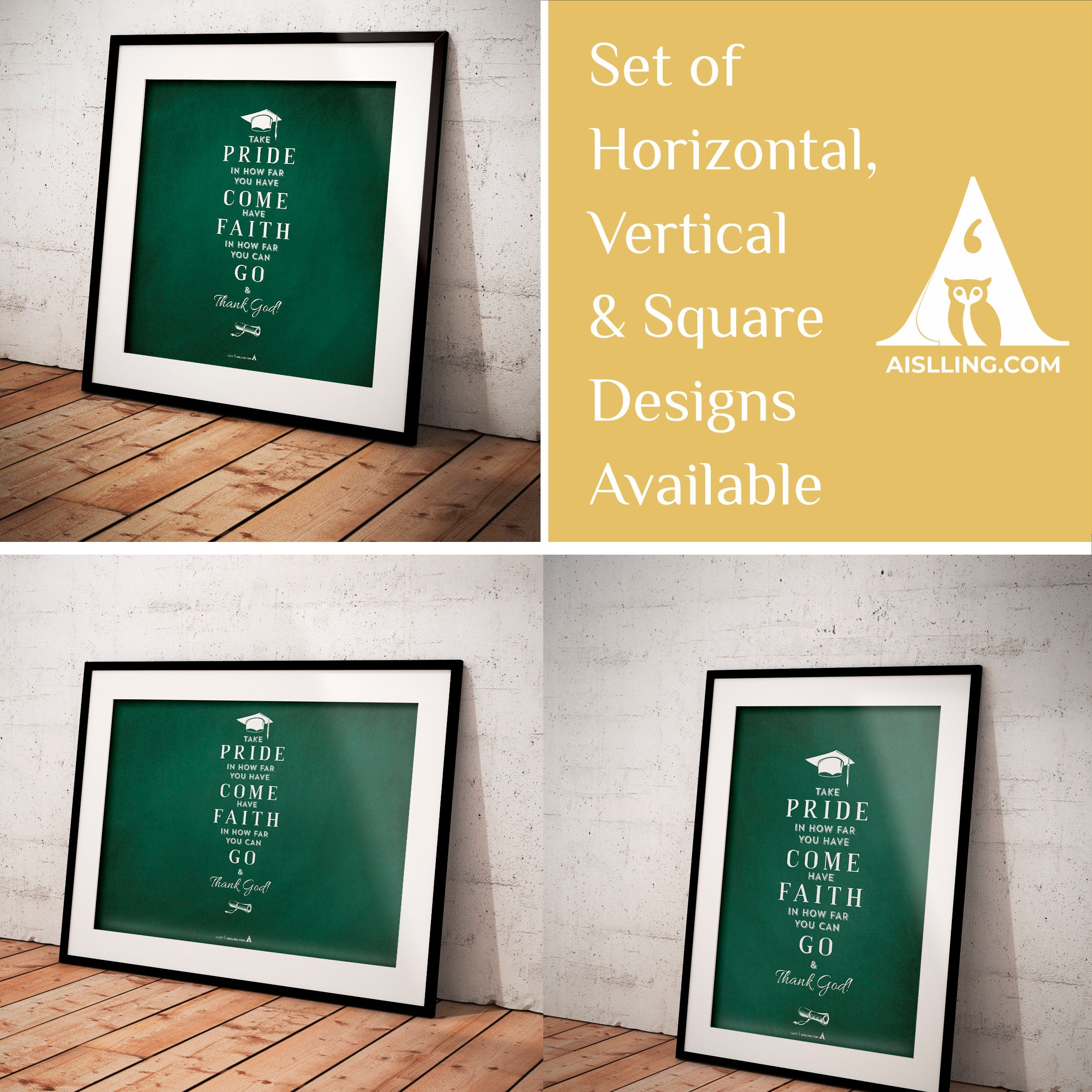 Aislling — Graduation Motivational Poster Quote Poster Printable Inspirational Quote Poster Motivational Ar... | Aislling printable