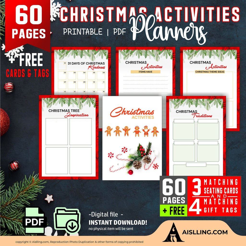 Chrismtas Gift List — Printable Christmas Planner Printable, Christmas Gift List Editable, Fillable, PDF, C... | Bloom Joyfully printable