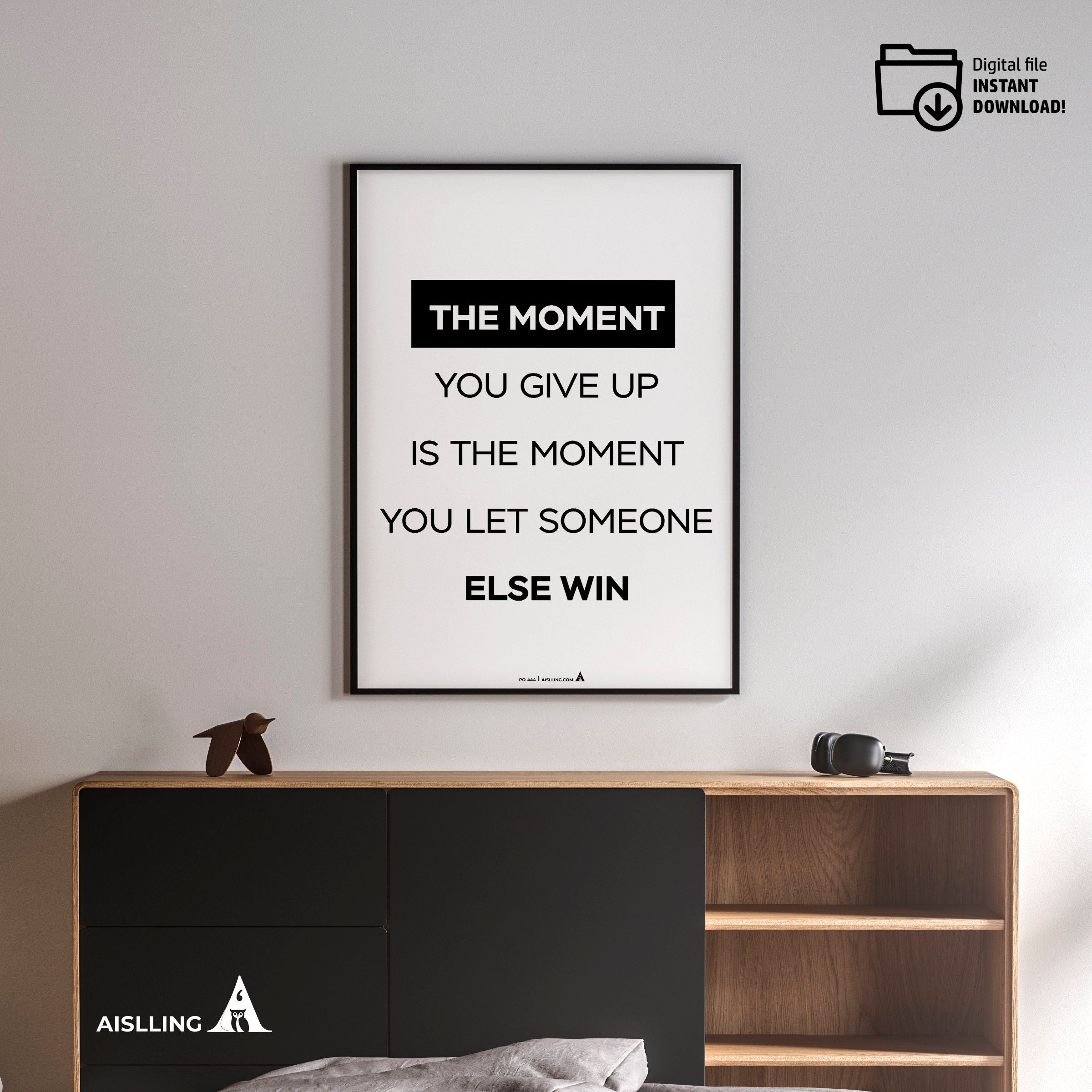 Aislling — Kobe Bryant Quotes Digital Printable Wall Art Inspirational Quotes Never say never because limit... | Aislling printable