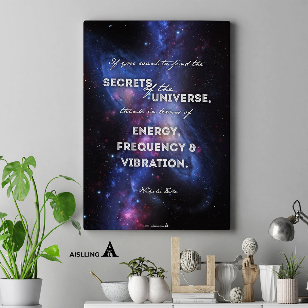 Aislling — If you want to find the secrets of the universe, Nikola Tesla Quote Poster Printables, Inspirati... | Aislling printable