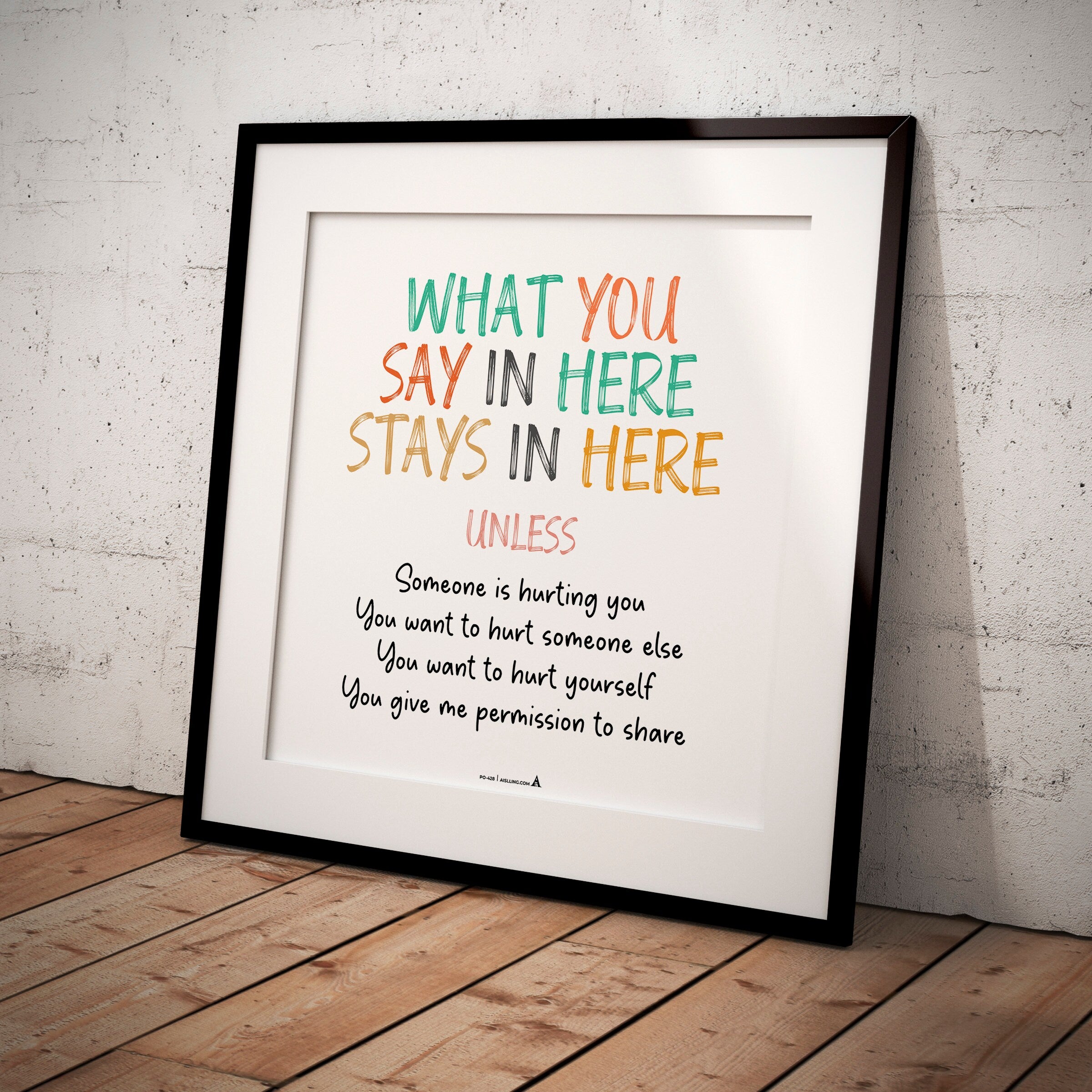Calming Kit — What You Say Stay In Here, therapy office poster, social emotional learning, grow your mind p... | Mindfulness printable