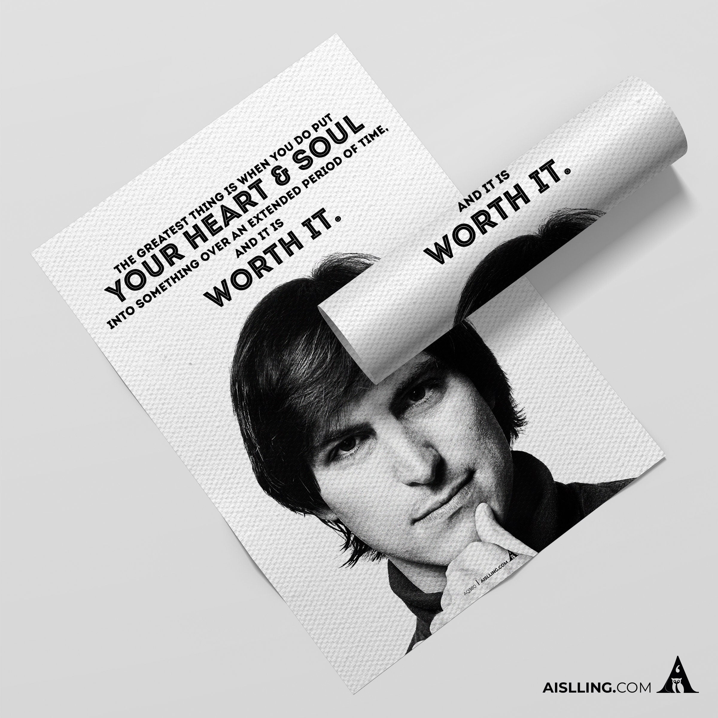 Aislling — The greatest thing is when you do put, Steve Jobs Quote Poster Printables, Inspirational Quote P... | Aislling printable