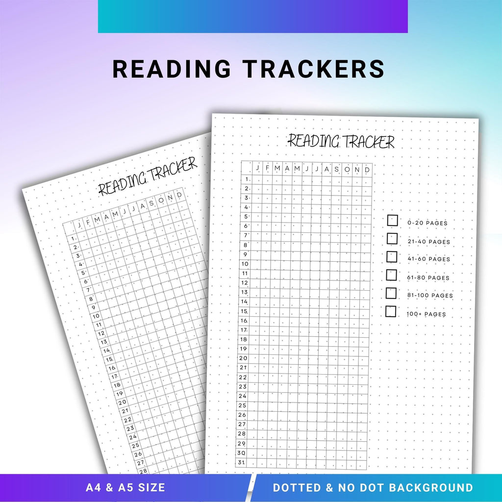 Book Cover Page — Reading Tracker, Book Reading Log, PRINTABLE Journal Page, Daily Habit Tracker, Book Jour... | Bloom Joyfully printable
