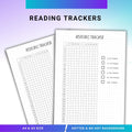 Book Cover Page — Reading Tracker, Book Reading Log, PRINTABLE Journal Page, Daily Habit Tracker, Book Jour... | Bloom Joyfully printable