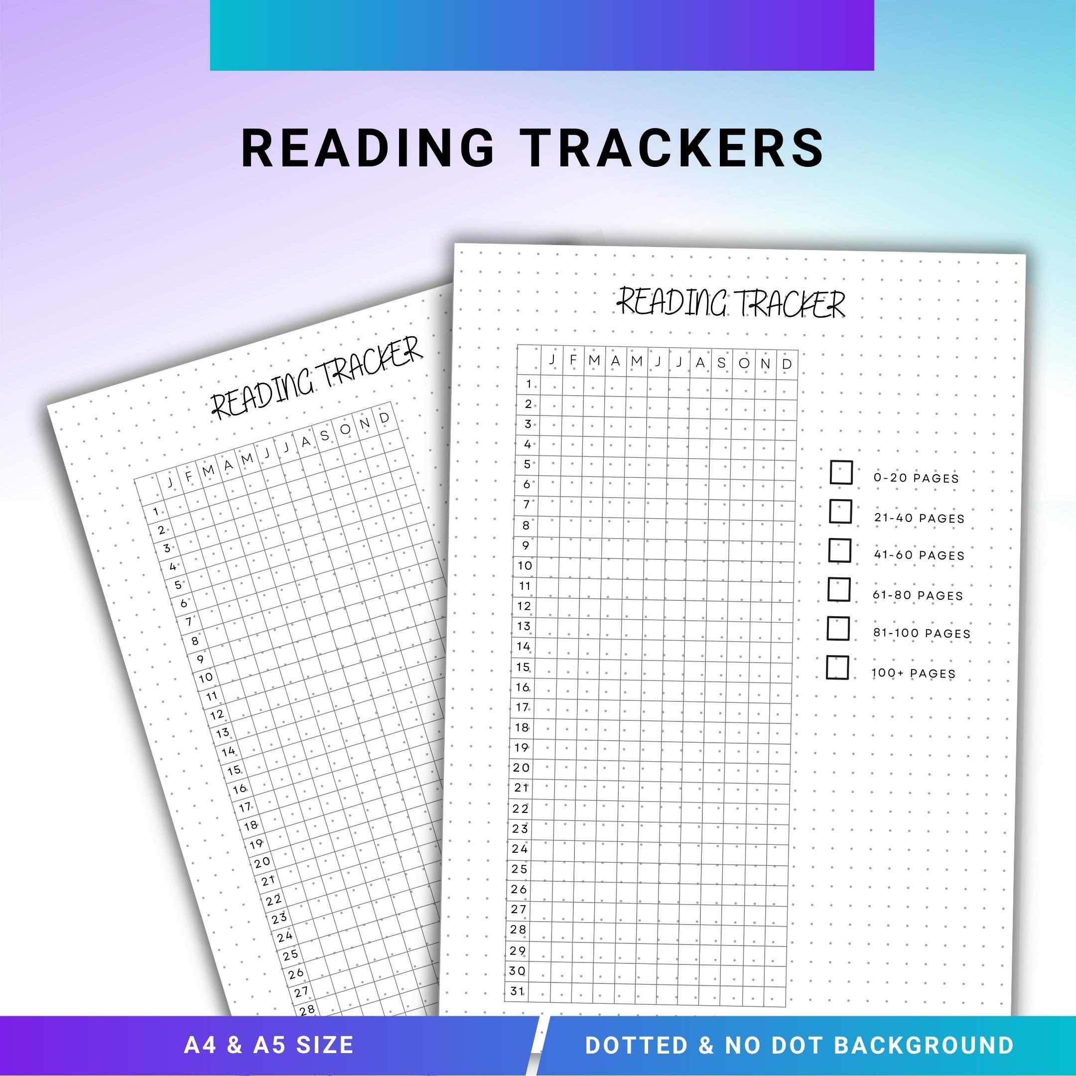 Book Cover Page — Reading Tracker, Book Reading Log, PRINTABLE Journal Page, Daily Habit Tracker, Book Jour... | Bloom Joyfully printable