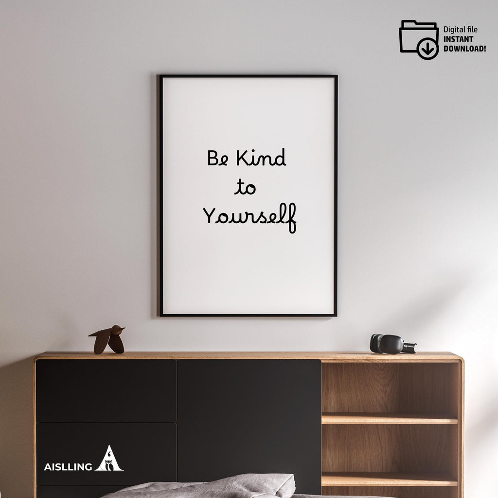 Aislling — Inspirational Quote Art: Motivational Home Office Decor (Digital Download) | Mindfulness printable