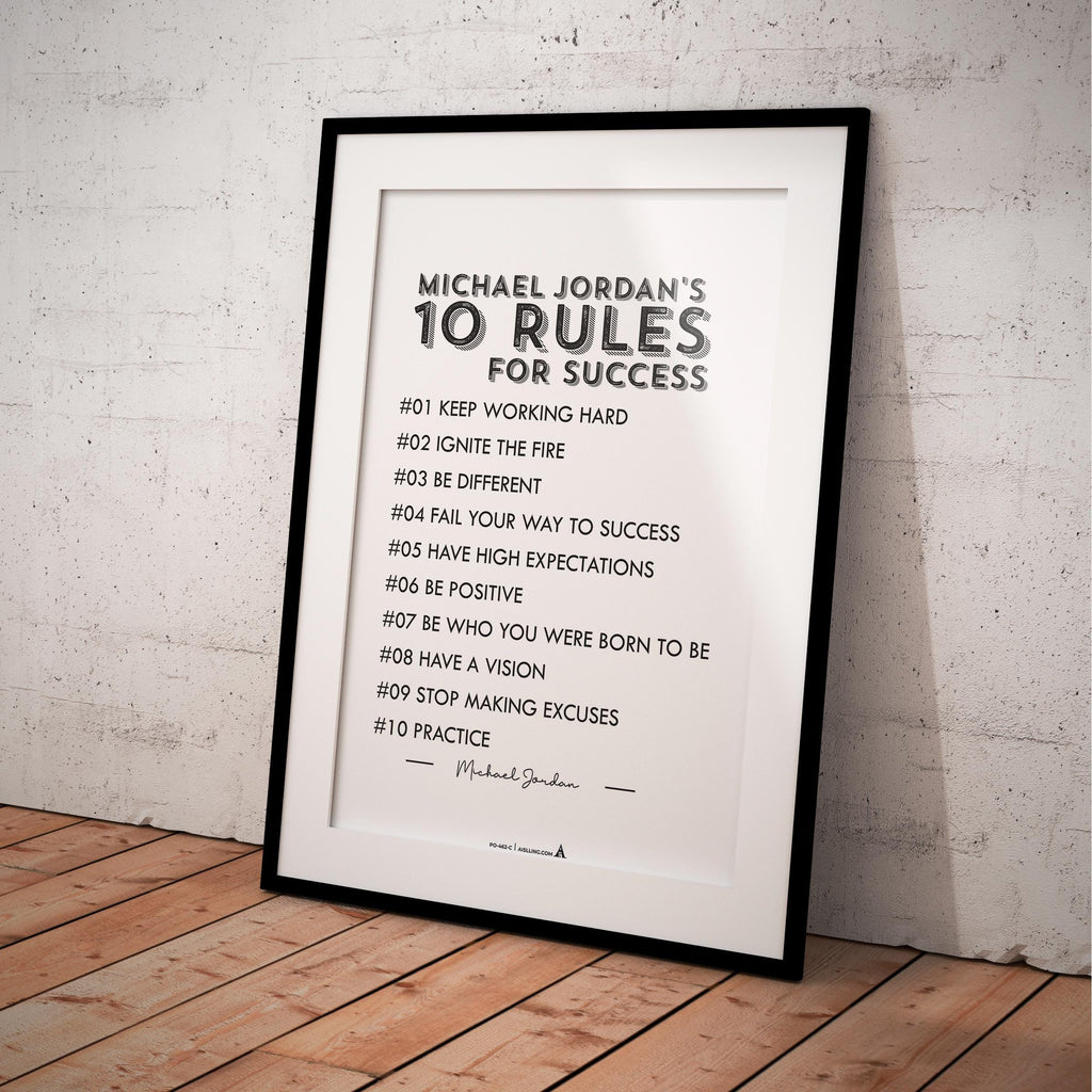 Aislling — Michael Jordan Quotes Digital Printable Wall Art Inspirational Quotes Jordan Mentality Poster Ba... | Aislling printable