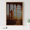 Aislling — look out the window, motivational Quote, Printables, Inspirational Quote Poster, Motivational Ar... | Aislling printable