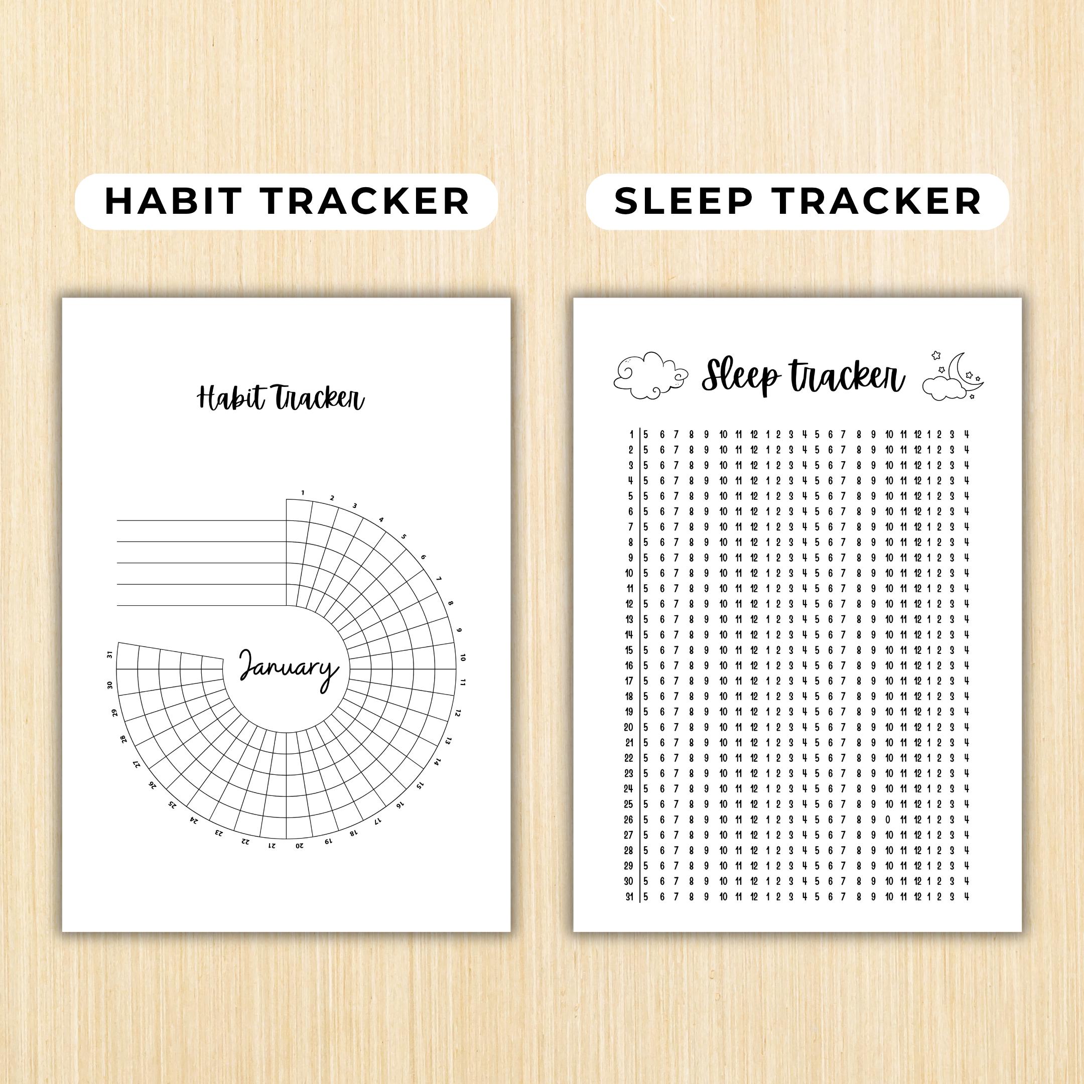 April Journal Bundle, April Planner Printable, Calendar Planner, Habit & Mood Tracker, Easter Theme, Journa... | Mindfulness printable