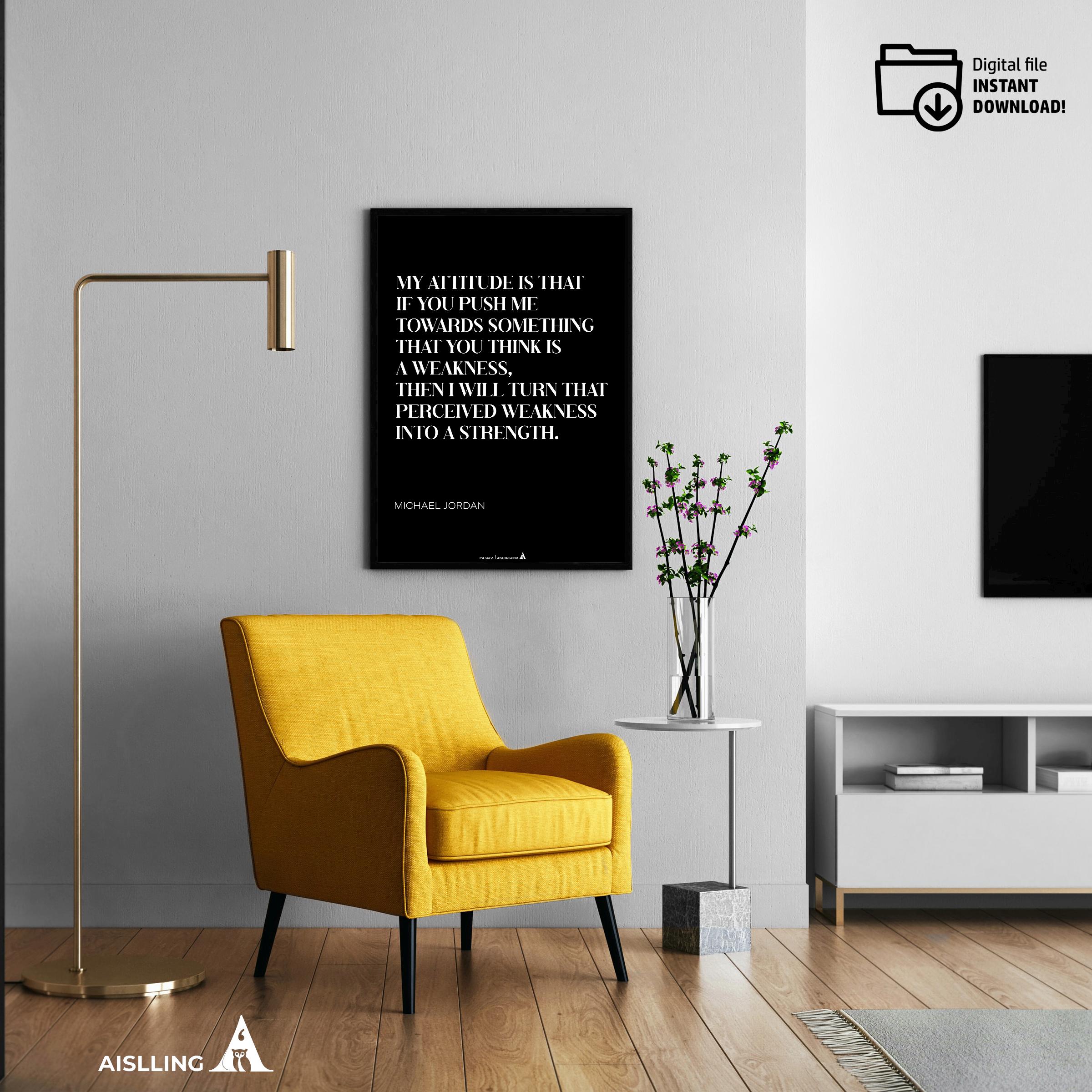 Air Jordan — Michael Jordan Quotes, NBA Sports, Printable NBA Poster, Teenager kid basketball gift, NBA pos... | Aislling printable