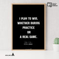 Athlete Quote — Michael Jordan Quote Poster: Inspirational Basketball Art (Digital Download) | Aislling printable