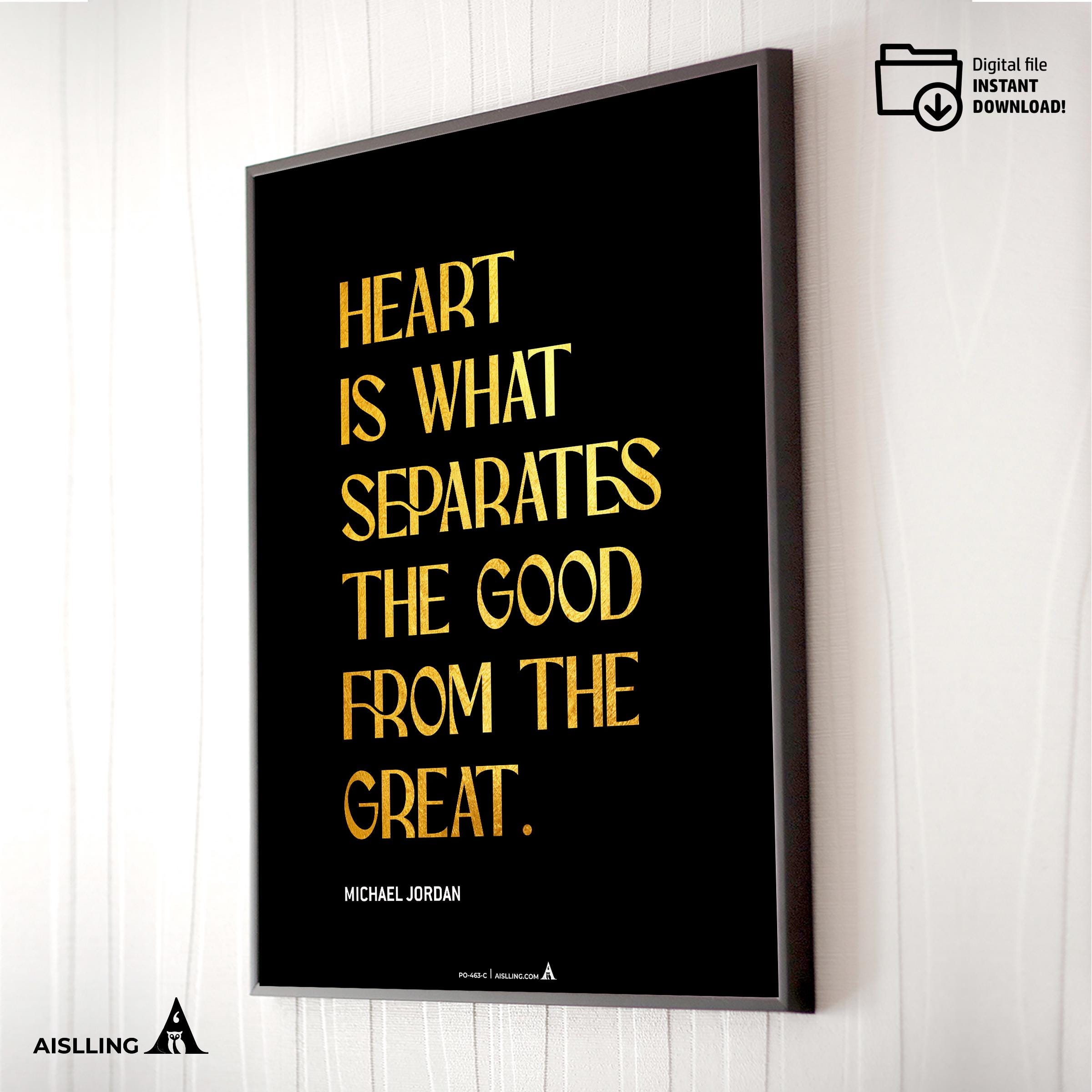 Aislling — Michael Jordan Quotes Digital Printable Wall Art Inspirational Quotes Jordan Mentality Poster Ba... | Aislling printable