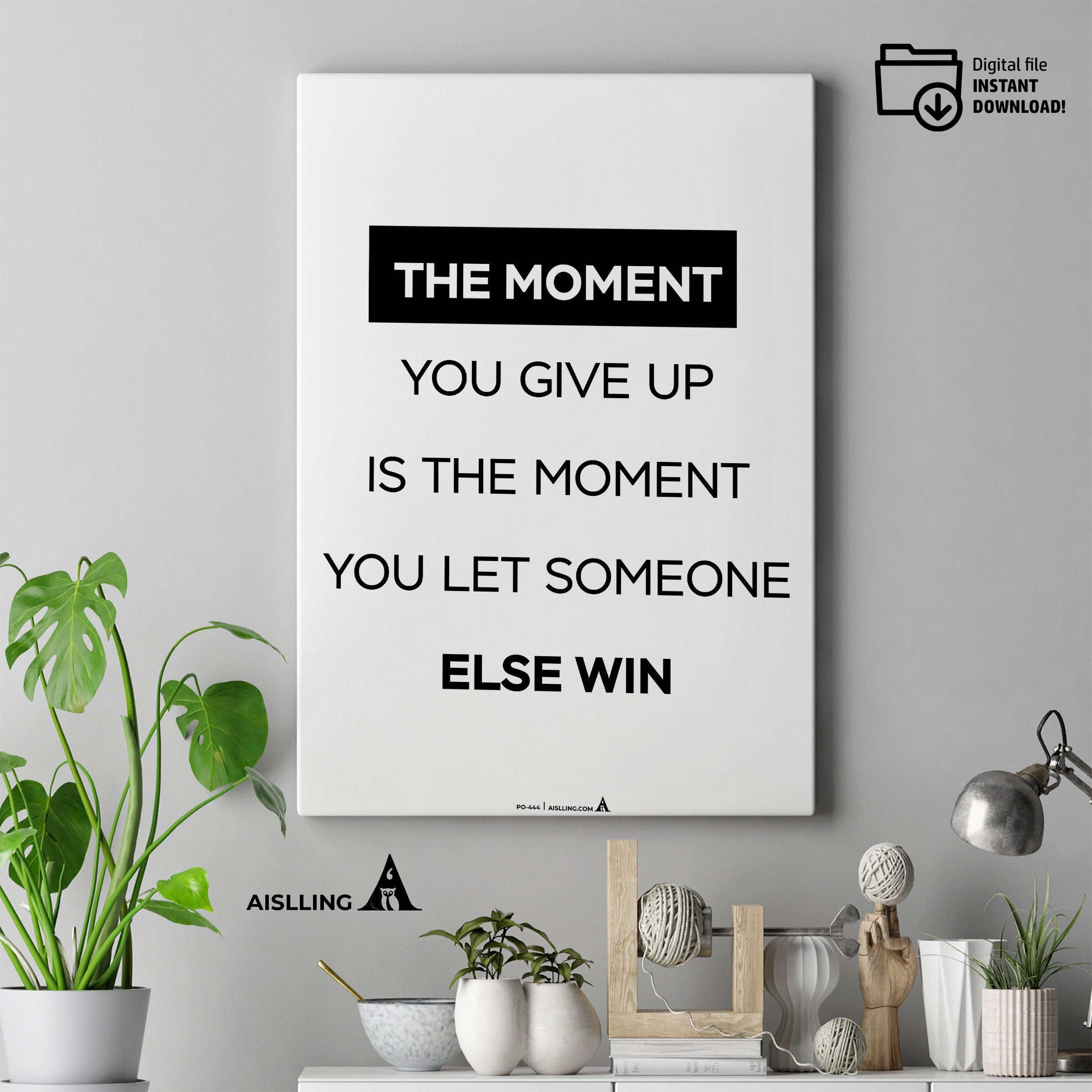 Aislling — Kobe Bryant Quotes Digital Printable Wall Art Inspirational Quotes Never say never because limit... | Aislling printable