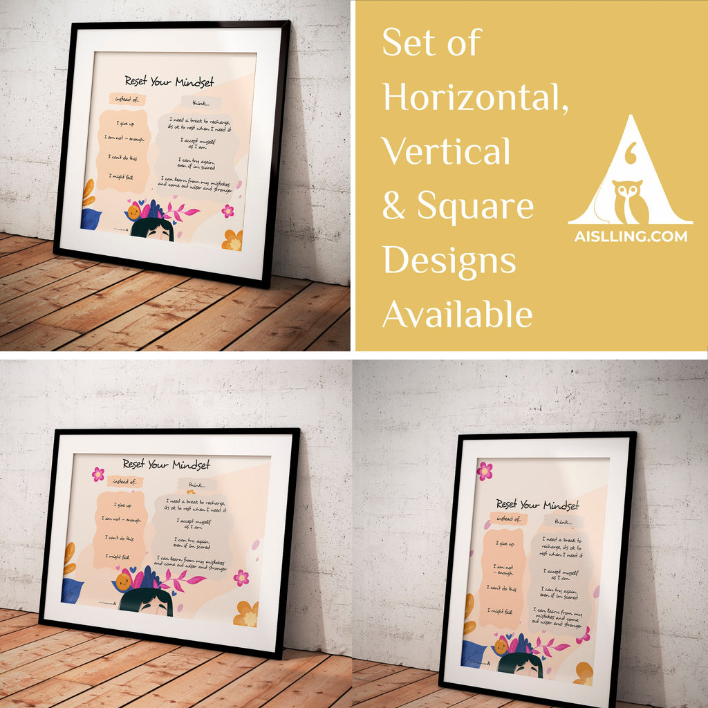 Aislling — Therapist Office Decor Social Worker Posters Therapy Wall Art Counselor Prints School Counseling... | Mindfulness printable