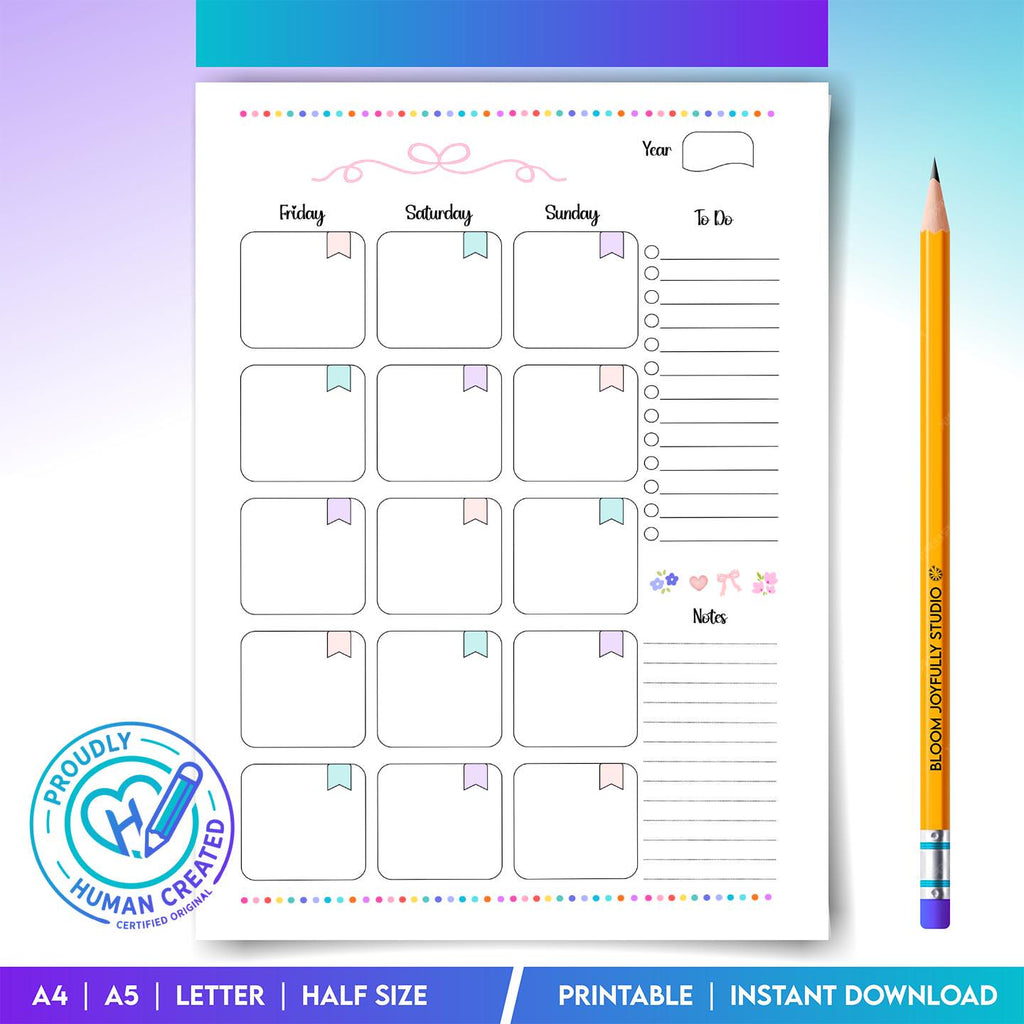 Digital Planner — Monthly Plan Tracker Printable, Monthly Planner PDF, Goal Setting Worksheet, Productivity... | Bloom Joyfully printable