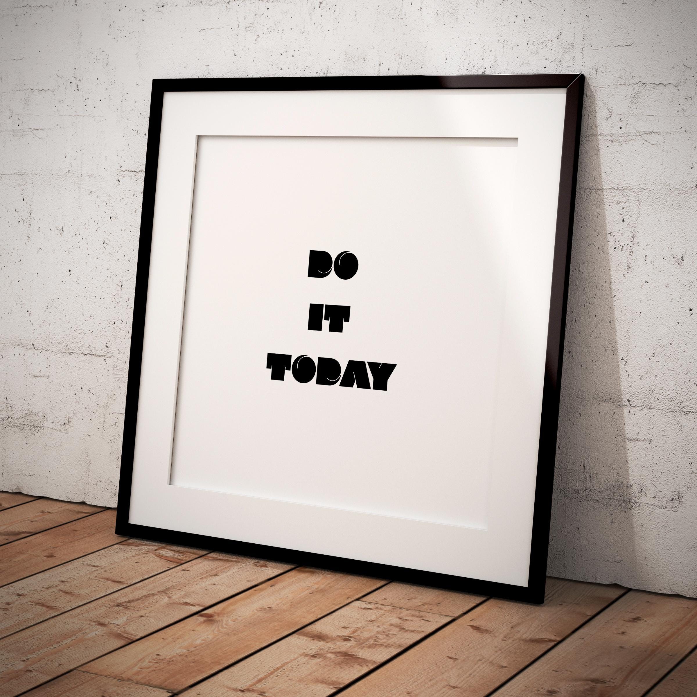 Digital Download — Stay Focused Printable Wall Art, Motivational Quote Poster, Pastel Affirmation Print, Ae... | Aislling printable
