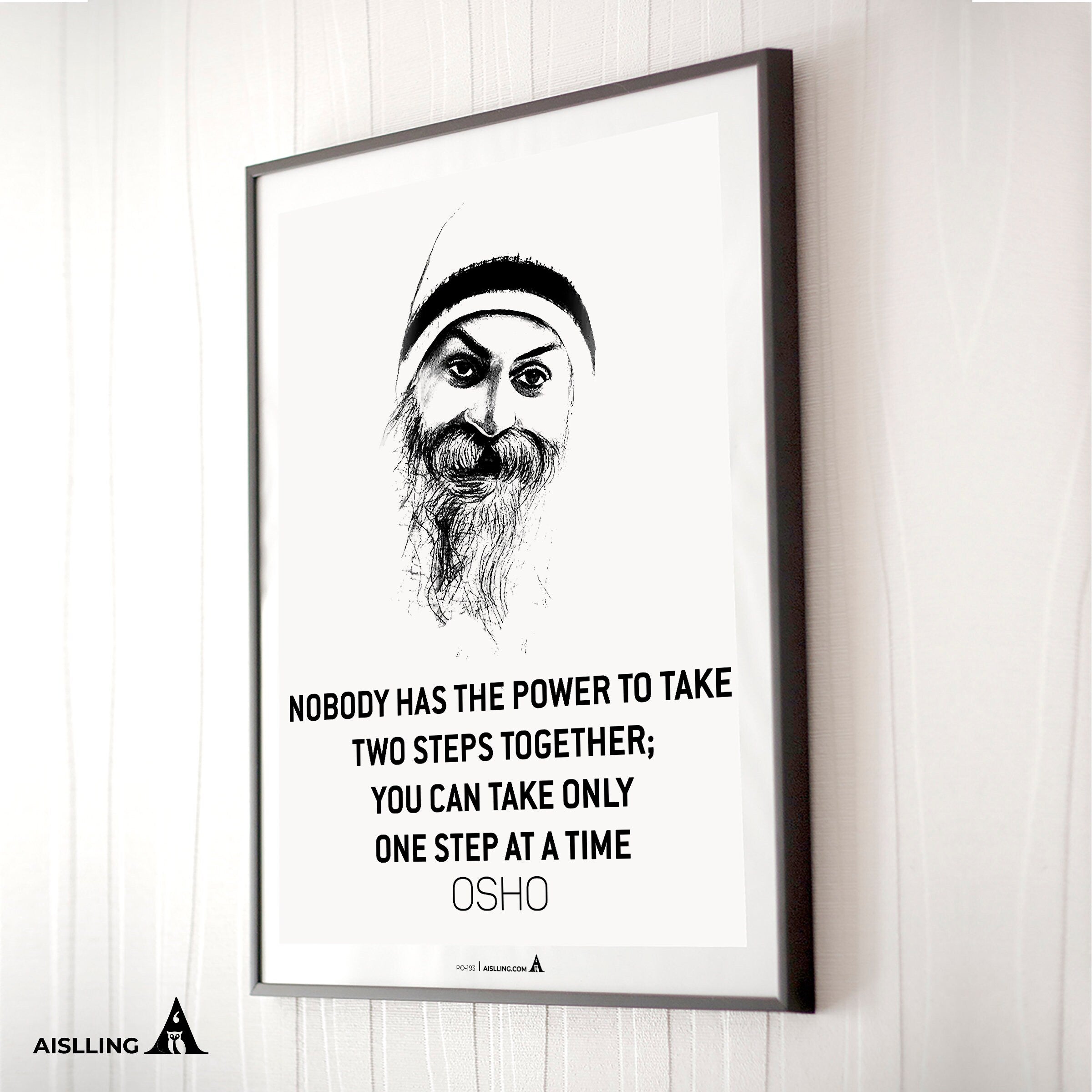Aislling — Osho Quotes, Nobody has the power Quote Poster Printables, Inspirational Quote Poster, Motivatio... | Aislling printable