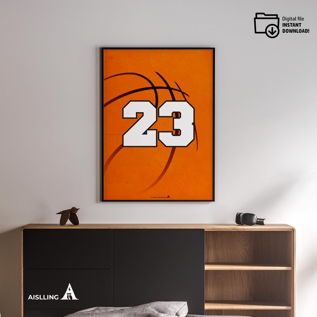 Aislling — Michael Jordan Quote Poster: Inspirational Basketball Art (Digital Download) | Aislling printable