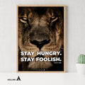 Aislling — Stay Hungry Stay Foolish, Steve Jobs Quote Poster Printables, Inspirational Quote Poster, Motiva... | Aislling printable