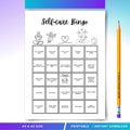 Affirmation — Self Care Bingo PRINTABLE, Mental Health Bingo, Wellness Challenge Tracker, Self Love Printab... | Mindfulness printable