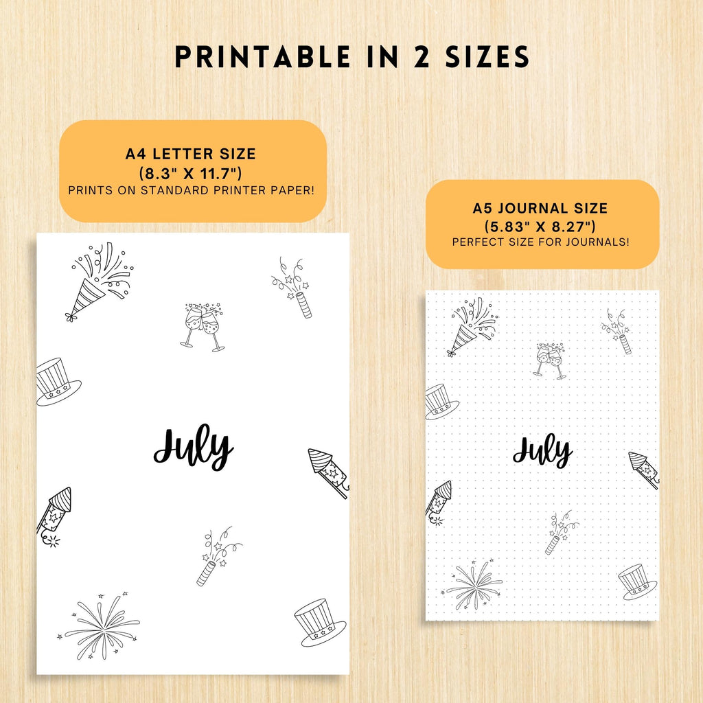 Aesthetic Planner — BIG TITLE Page Bundle 2026, Digital Planner Pages, PRINTABLE Calendar Title Page, Digit... | Bloom Joyfully printable