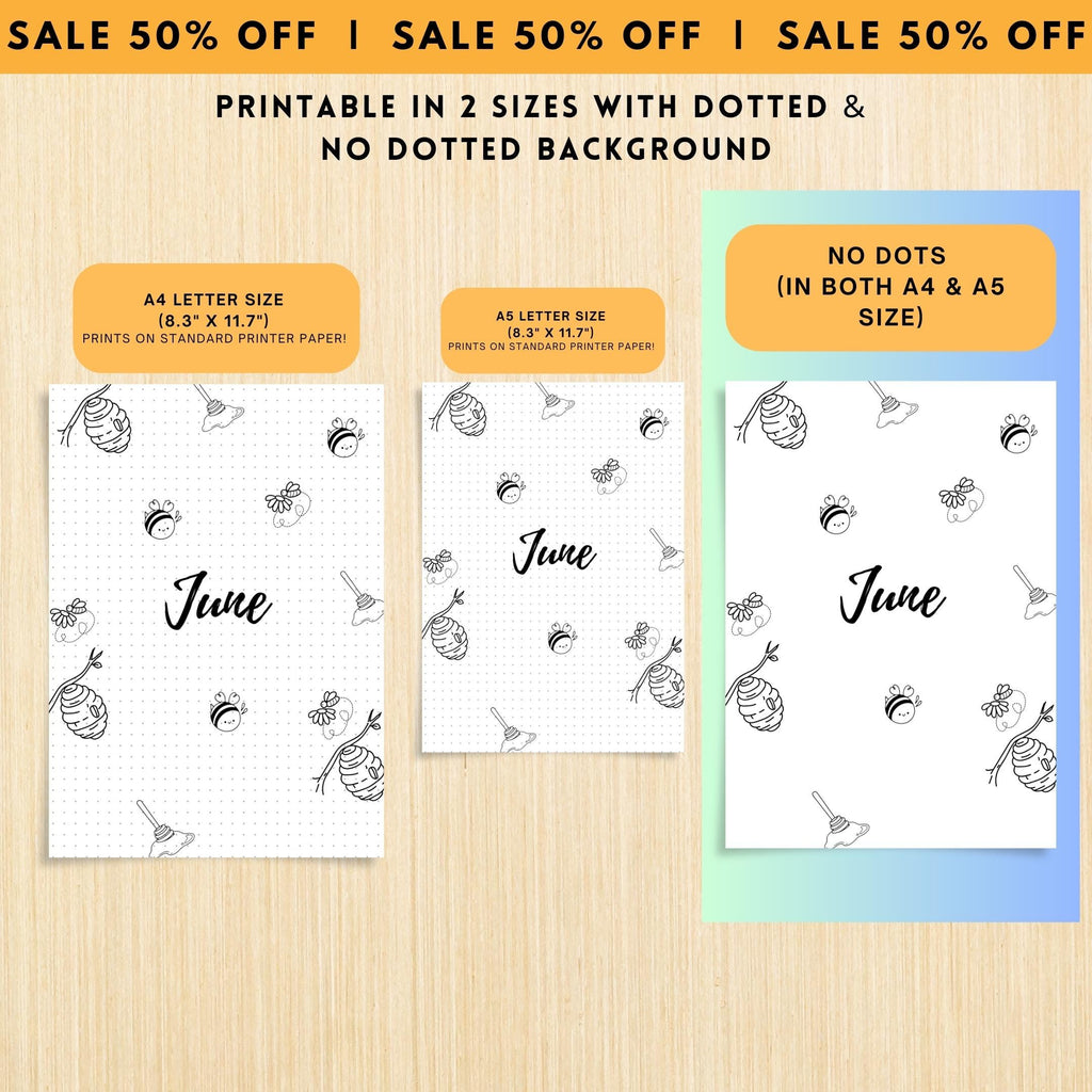 12 Month Cover Pages — 12 Month Title Page Bundle, Printable Monthly Planner Covers, PRINTABLE TITLE PAGE, ... | Bloom Joyfully printable