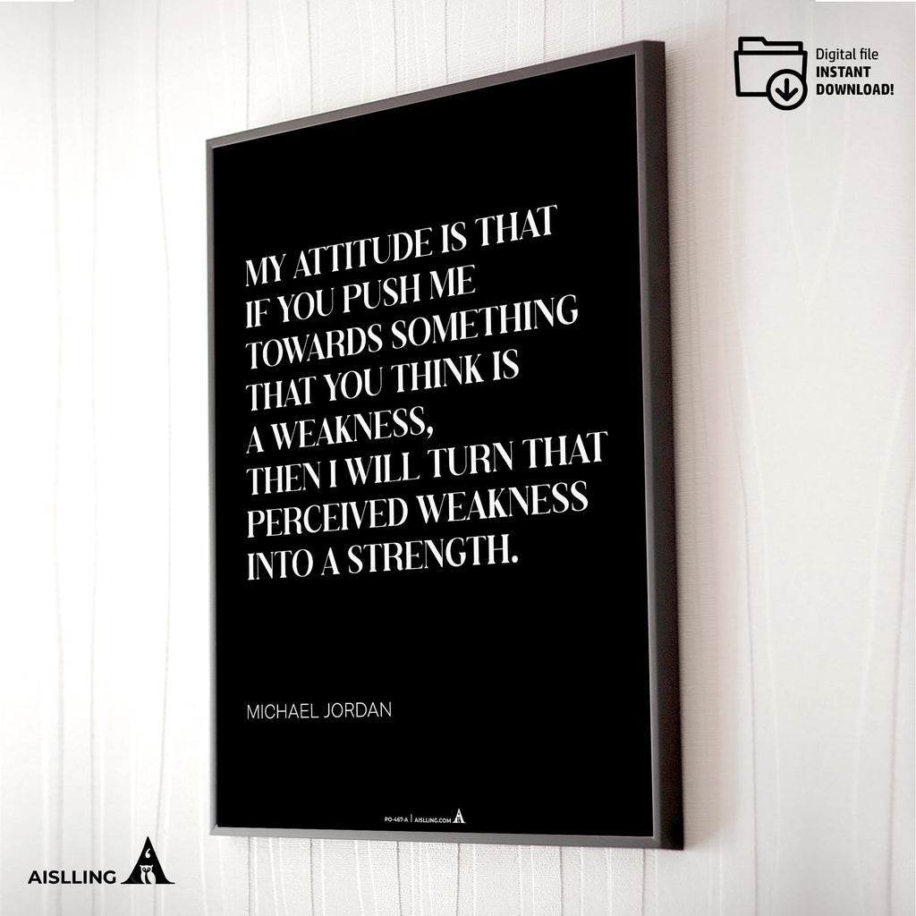 Air Jordan — Michael Jordan Quotes, NBA Sports, Printable NBA Poster, Teenager kid basketball gift, NBA pos... | Aislling printable