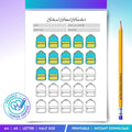 Back To School — School Fund Tracker PRINTABLE, Education Savings Tracker, School Savings Planner, Savings ... | Bloom Joyfully printable