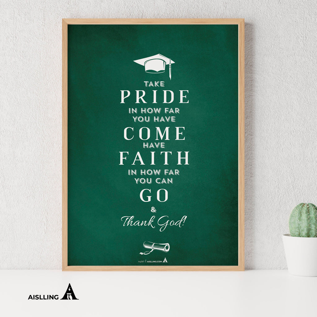 Aislling — Graduation Motivational Poster Quote Poster Printable Inspirational Quote Poster Motivational Ar... | Aislling printable
