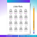 Aidiobook Log — Audiobook Tracker PRINTABLE, Audiobook Tracker, Audiobook Reading Log, Listening Journal, B... | Bloom Joyfully printable