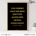 Aislling — larry bird Quotes Digital Printable Wall Art Inspirational Quotes Jordan Mentality Poster Basket... | Aislling printable