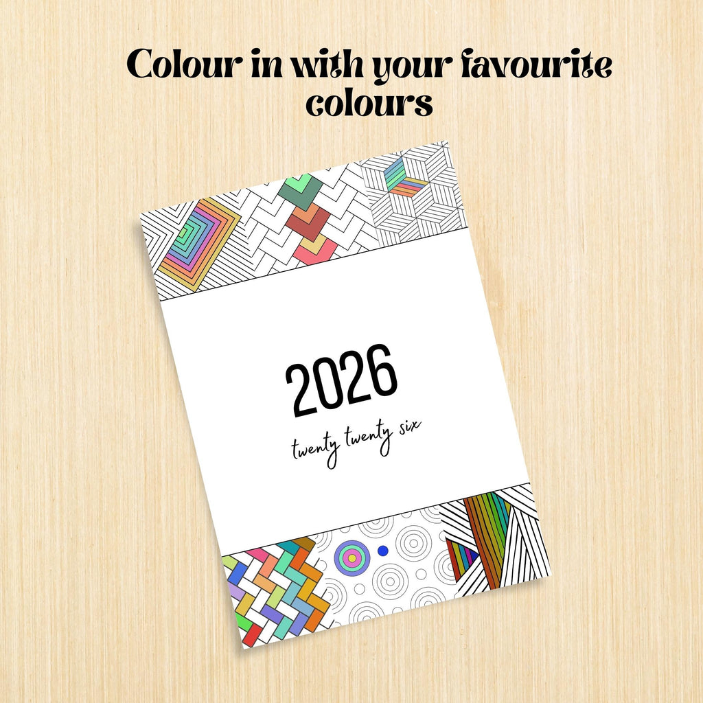 2026 Cover Pages — 2026 Bullet Journal Cover Page, PRINTABLE Title Page, 2026 Planner Cover, BUJO Cover Pag... | Bloom Joyfully printable