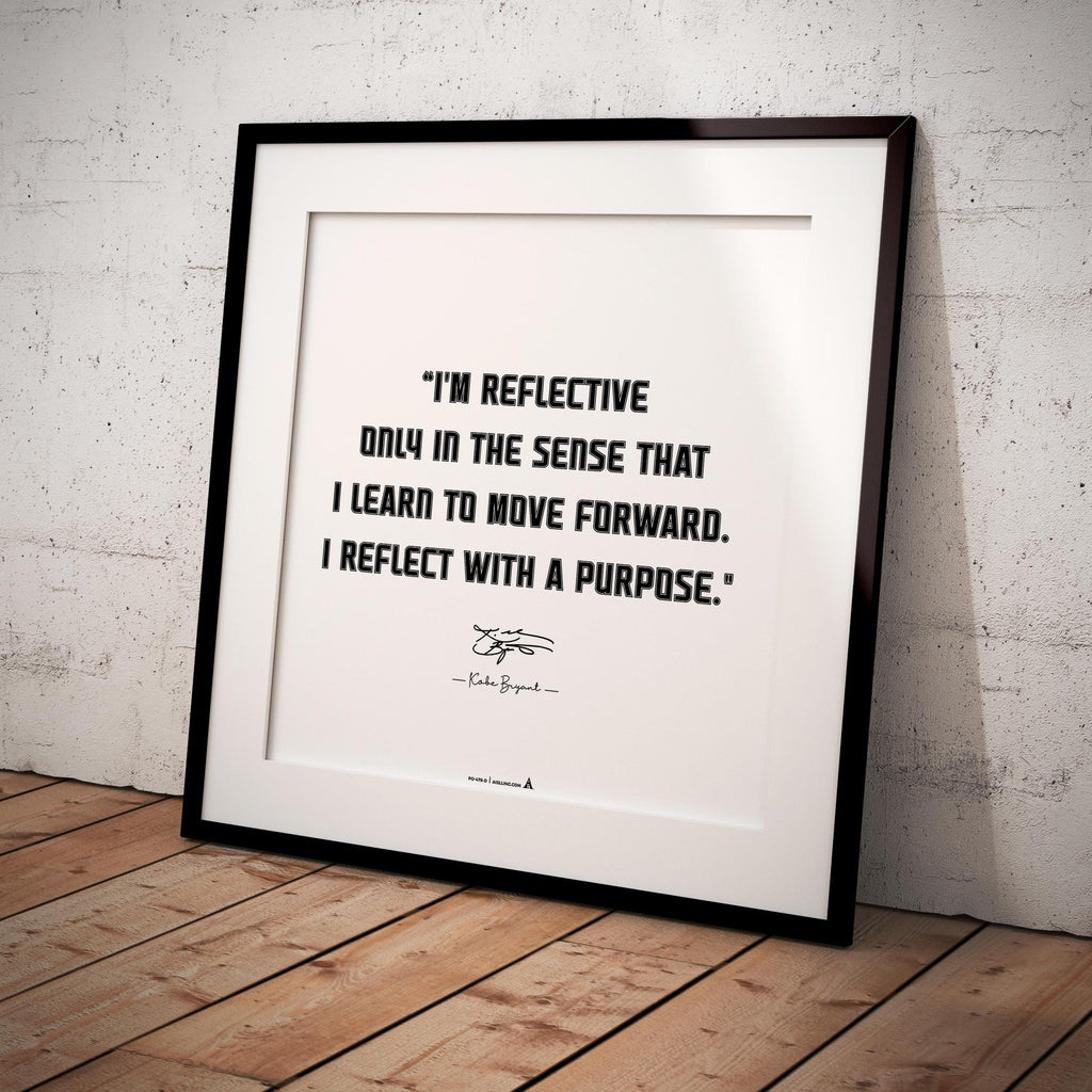 Aislling — Kobe Bryant Mamba Mentality Quote Poster: Basketball Wall Art (Digital Download) | Aislling printable