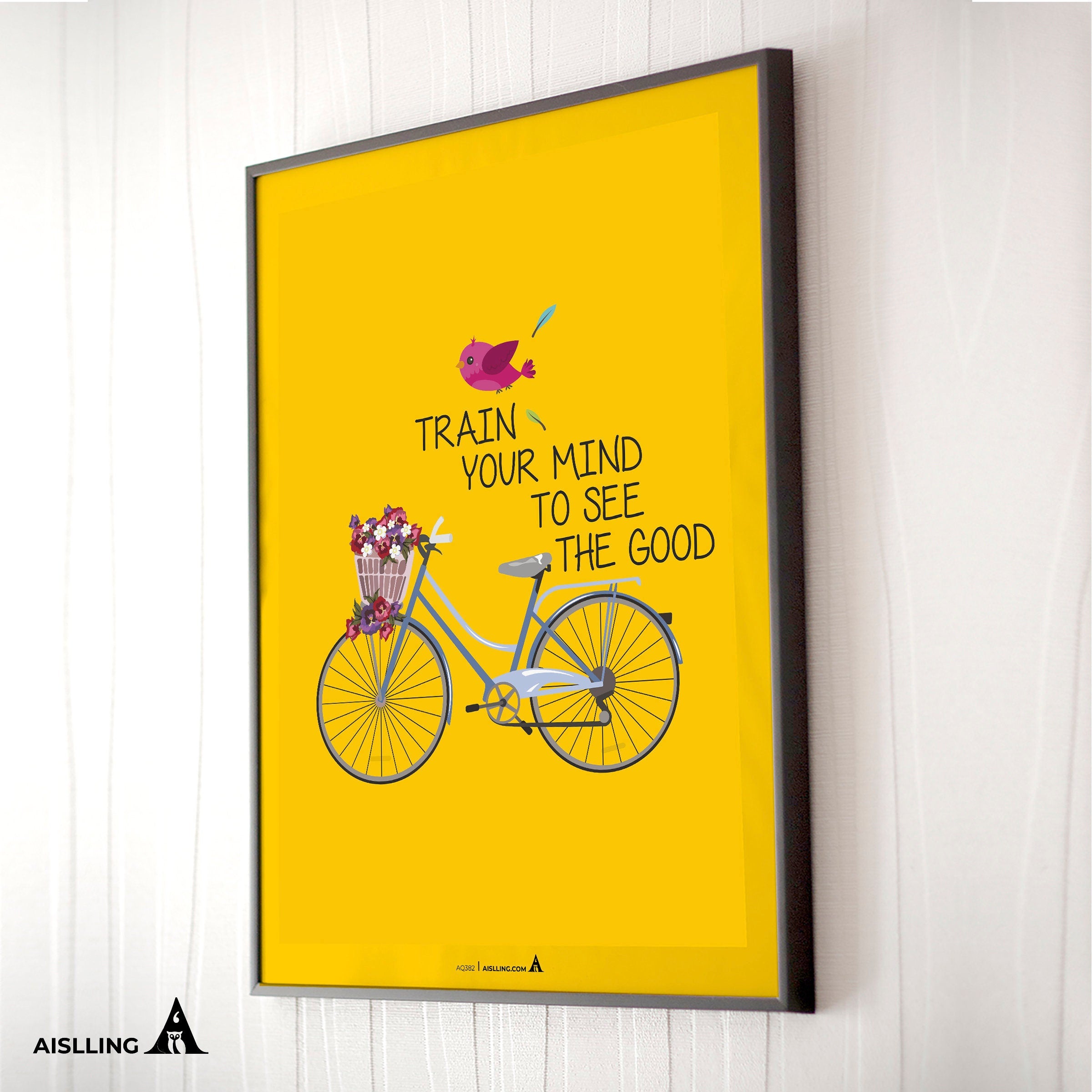 Aislling — Train Your Mind to see the Good, quotes Pintables, Motivational Quote wall art Inspirational quo... | Aislling printable