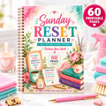 Sunday Reset Planner — Printable PDF — existing product preview 1