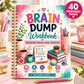 Brain Dump Workbook — Printable PDF — existing product preview 1