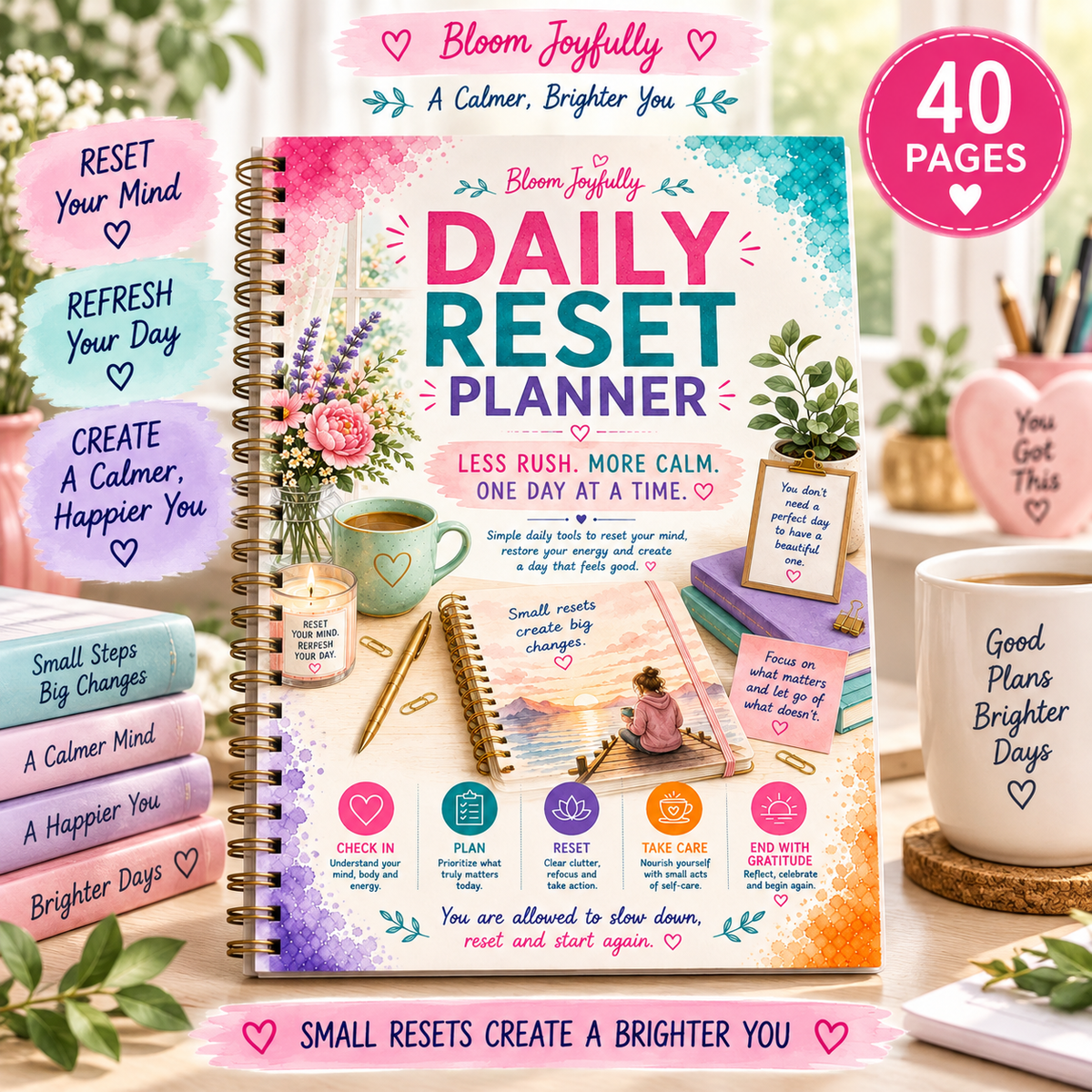 Daily Reset Planner — Printable PDF — existing product preview 3