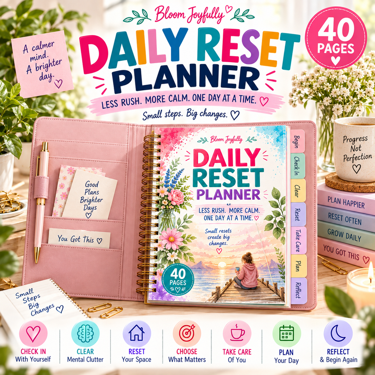 Daily Reset Planner — Printable PDF — existing product preview 4