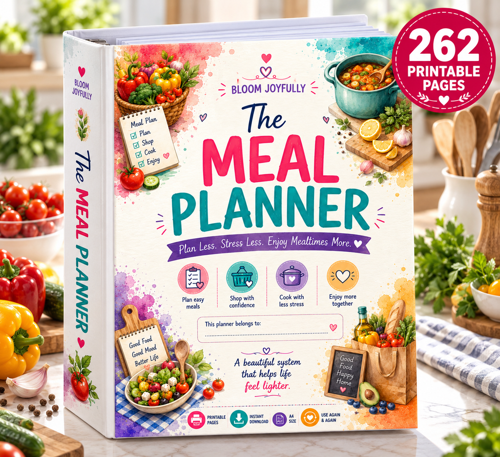 The Meal Planner — Printable PDF — existing product preview 1
