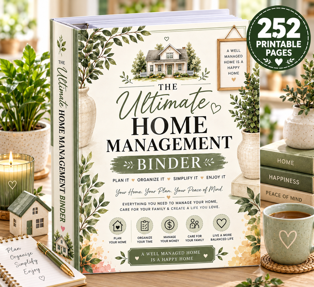 The Ultimate Home Management Binder — Printable PDF — existing product preview 1