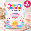 5-Minute Gratitude Planner — Printable PDF — existing product preview 1