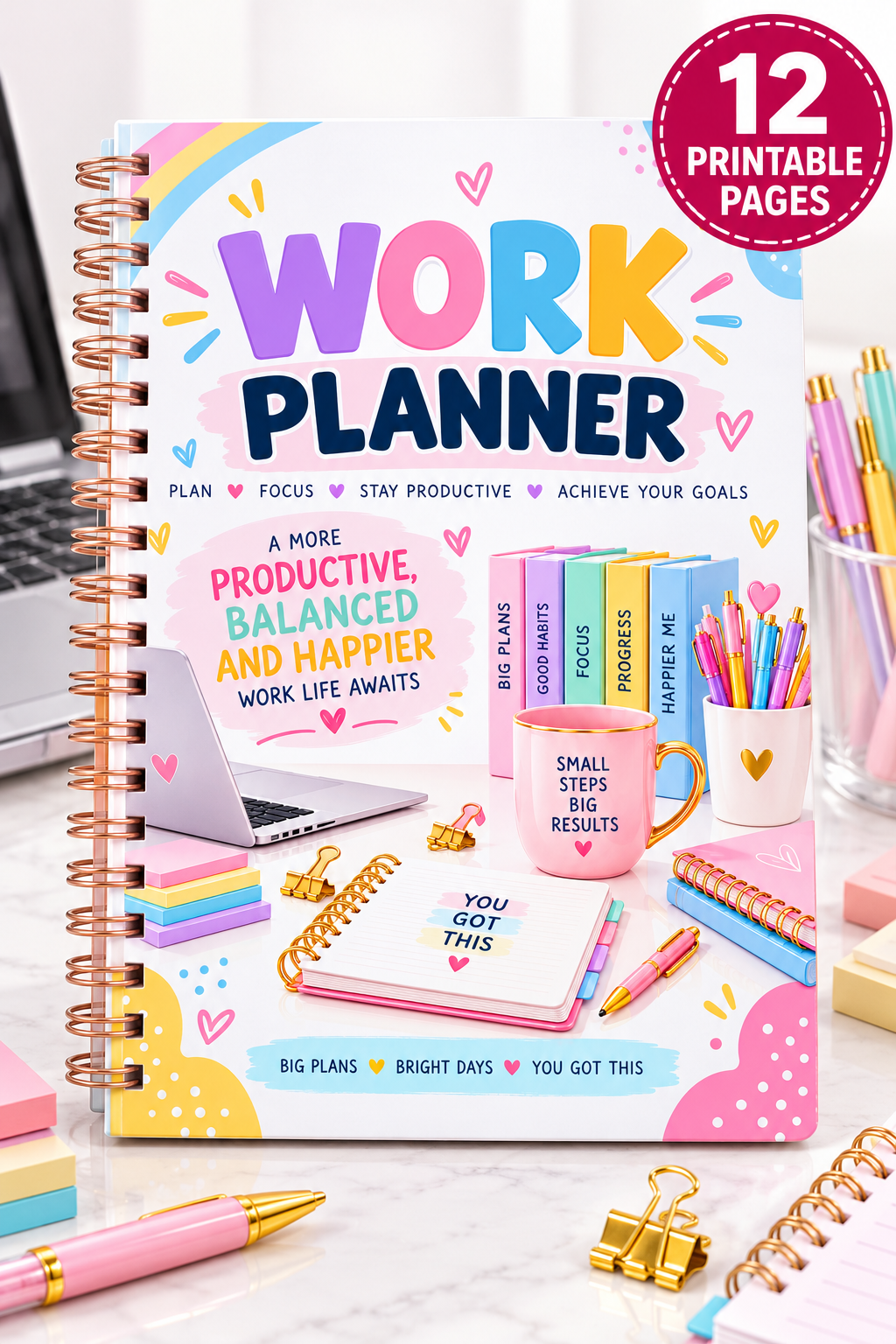 Work Planner — Printable PDF — existing product preview 1