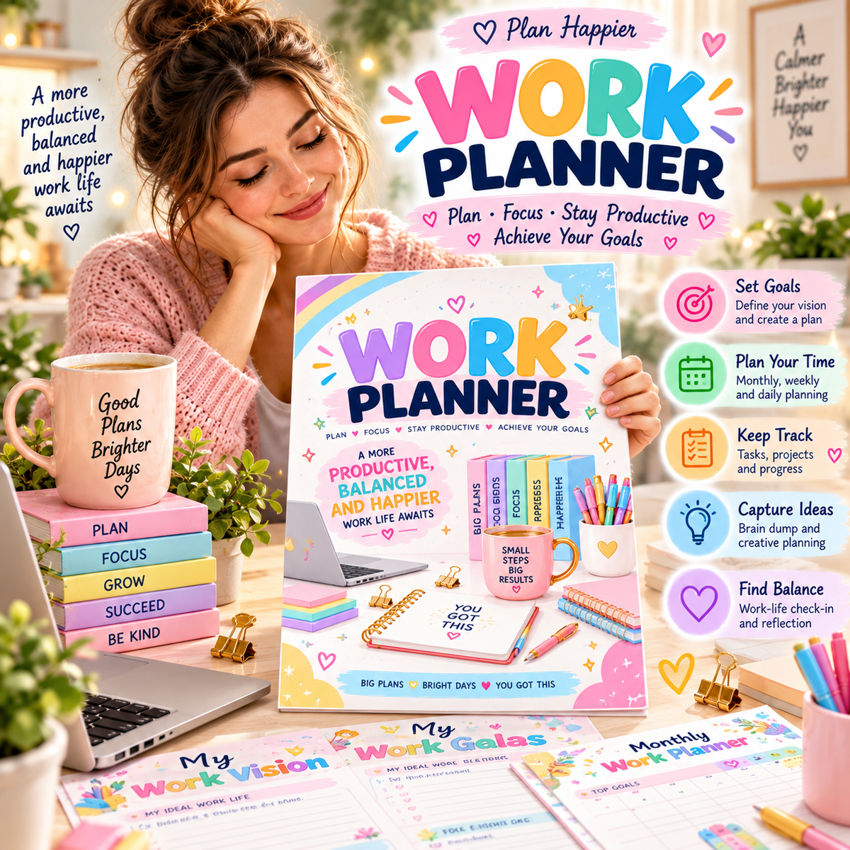 Work Planner — Printable PDF — existing product preview 3
