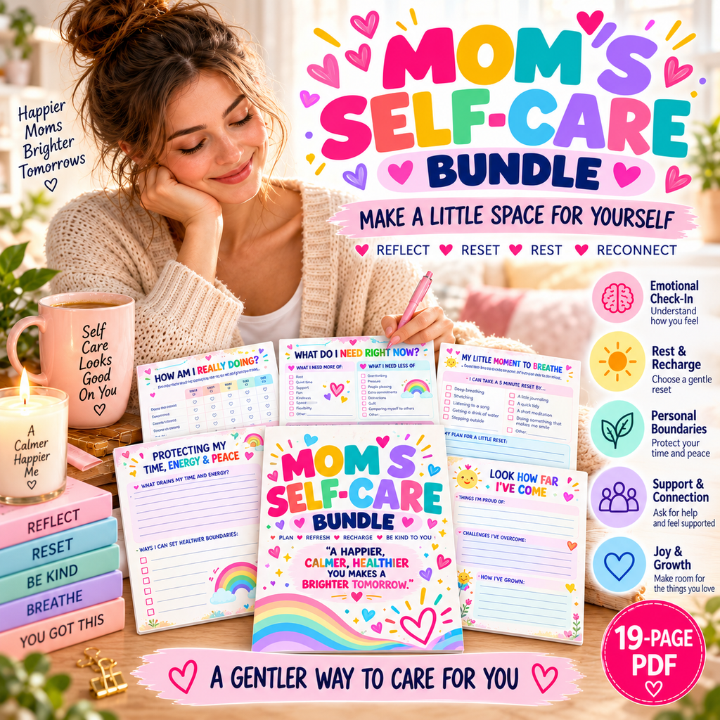 Mom'S Self-Care Bundle — Printable PDF — existing product preview 2