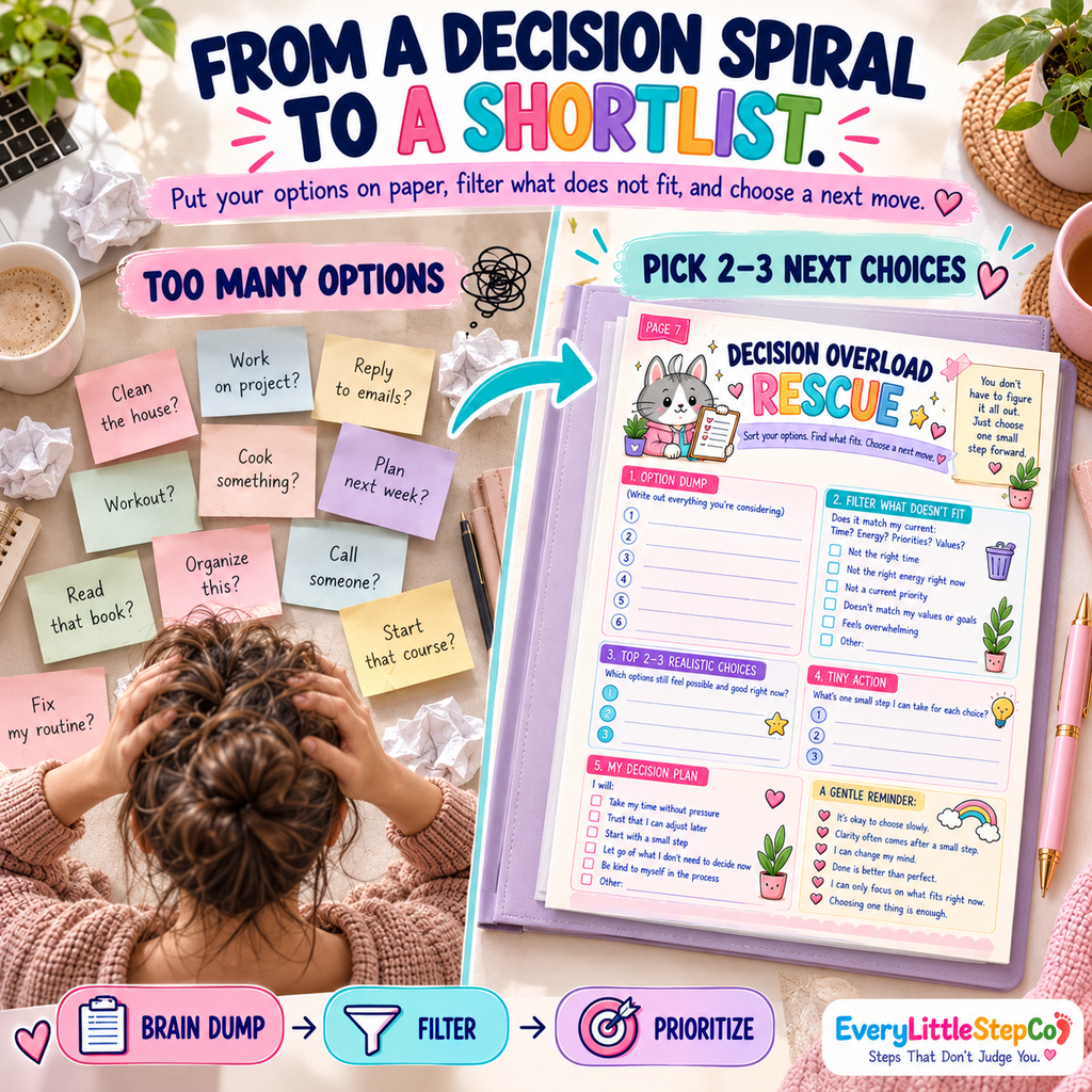 ADHD Stuck Mode Rescue Kit — Before After Decisions