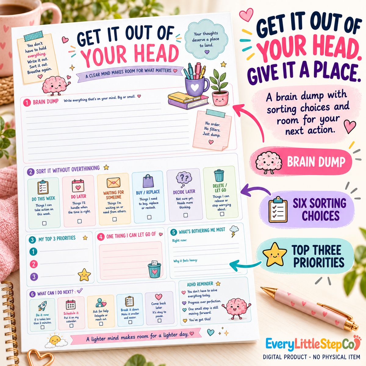 ADHD Sunday Reset and Home Rescue Planner — listing image 07
