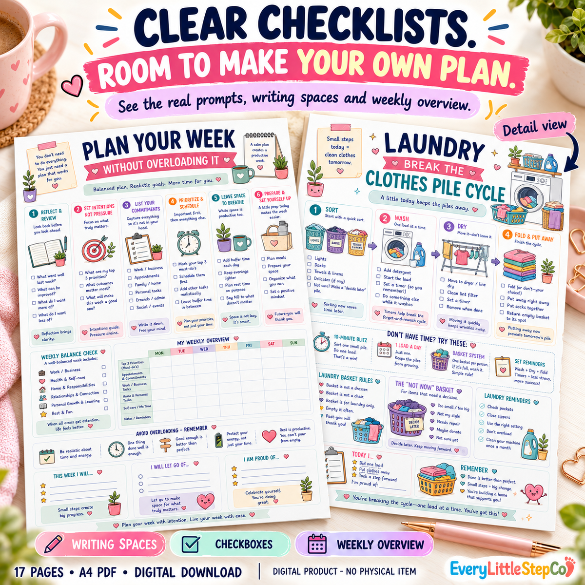 ADHD Sunday Reset and Home Rescue Planner — listing image 12