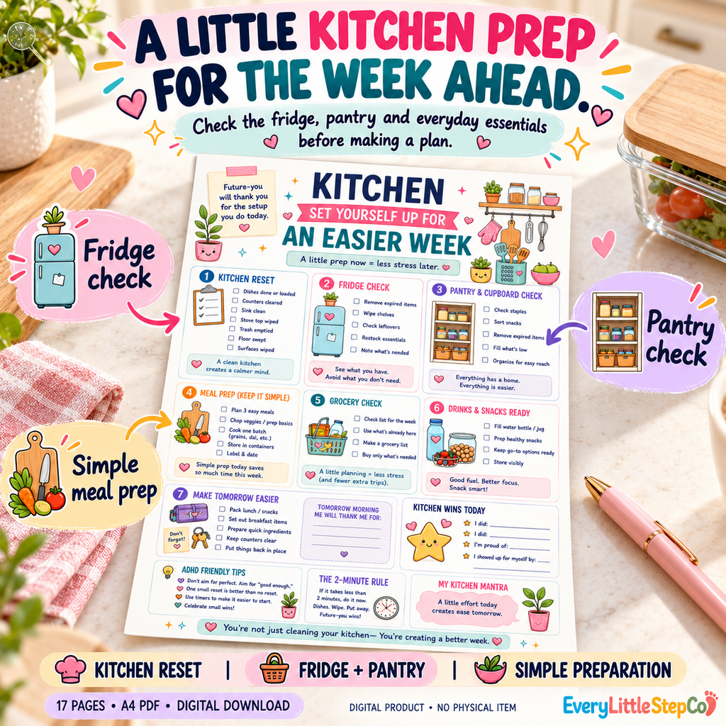 ADHD Sunday Reset and Home Rescue Planner — listing image 19